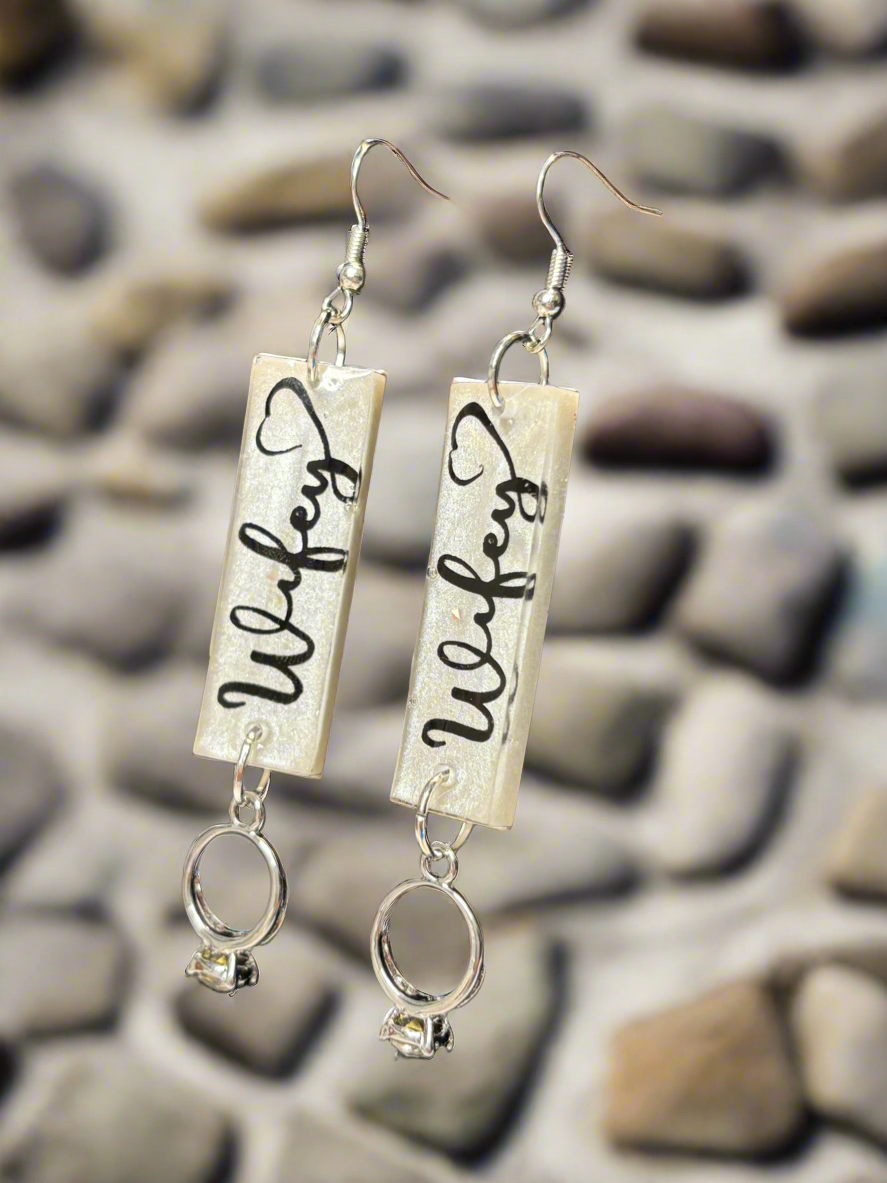 Wifey Life Earrings
