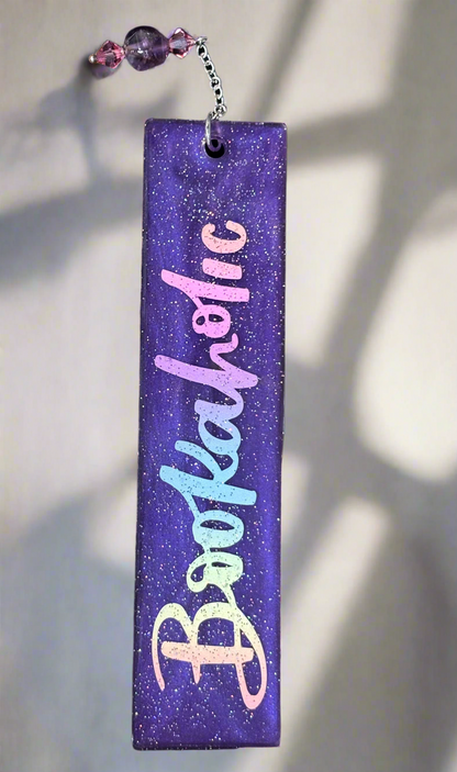 “Bookaholic” Bookmark