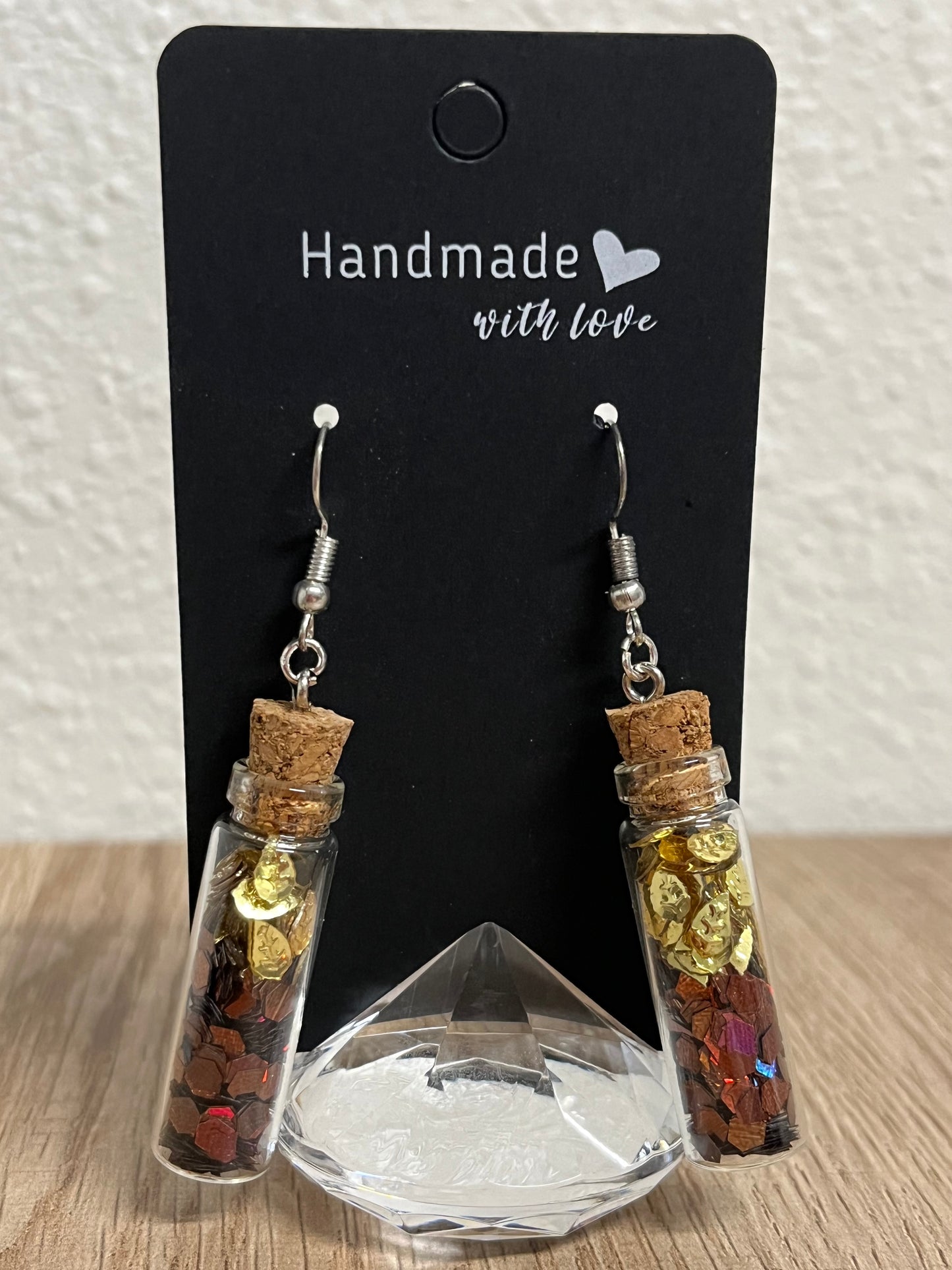 Gold Leaf Mix Earrings