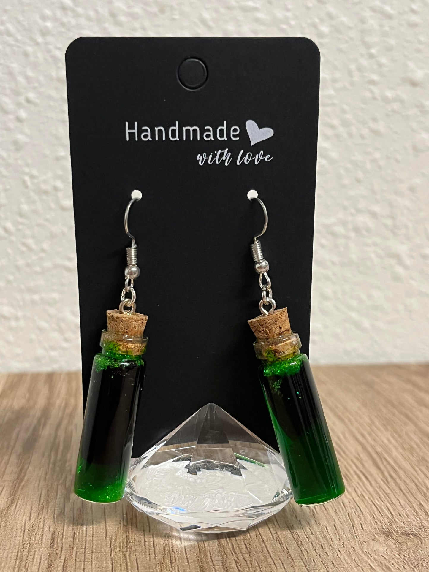 Green Slime Earrings