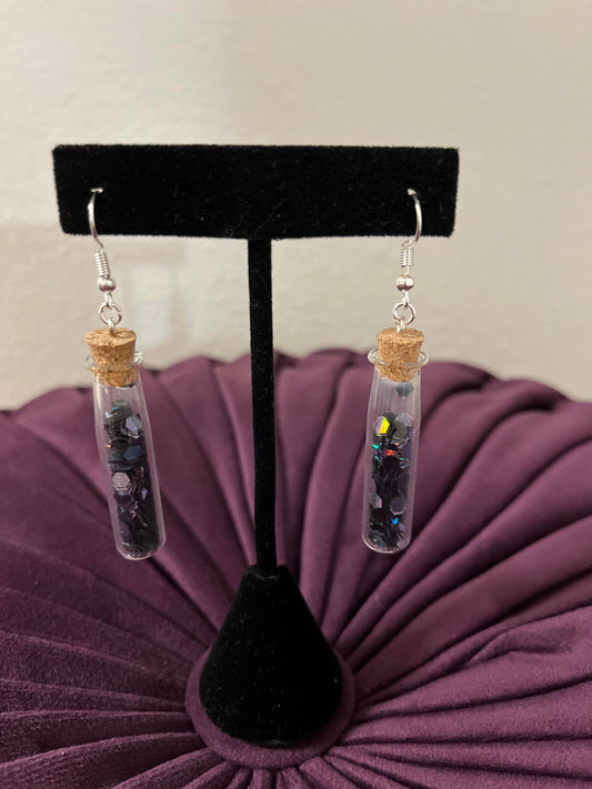 Obsidian Earrings