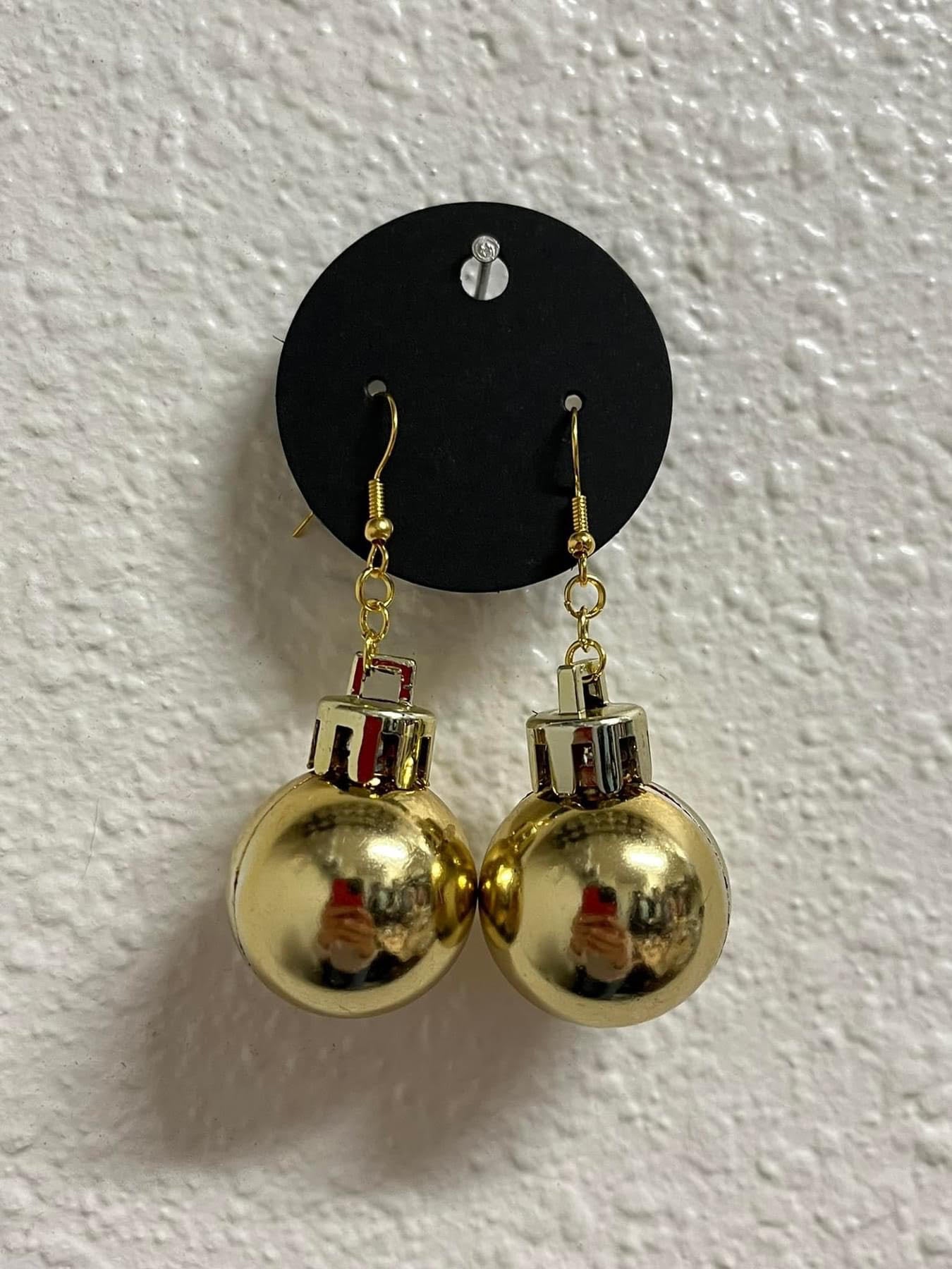 Gold Ornament Earrings