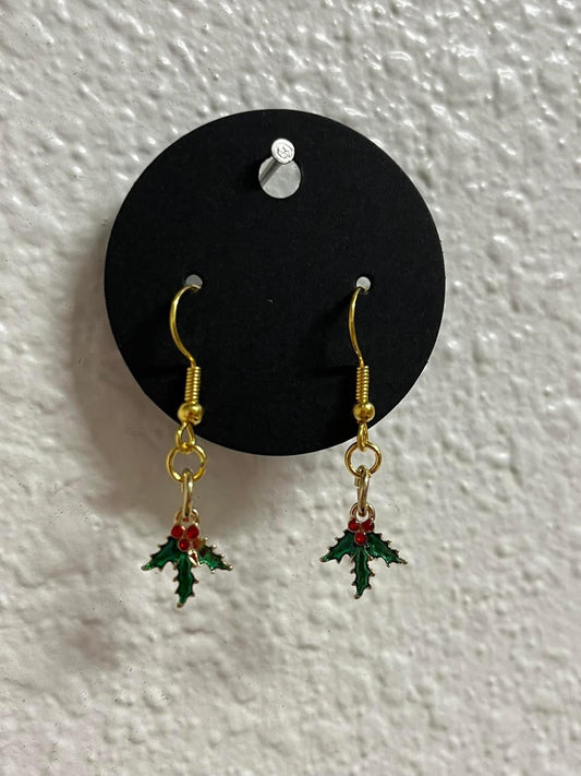 Mistletoe Earrings