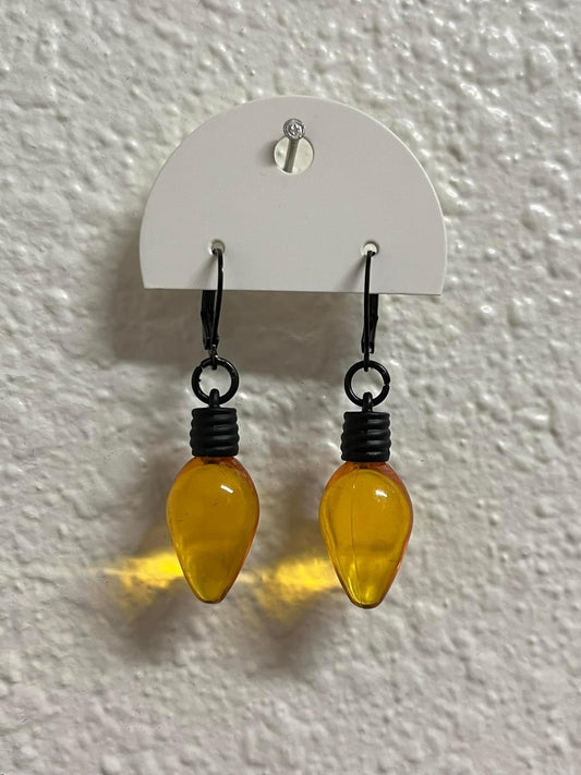 Yellow Light Earrings